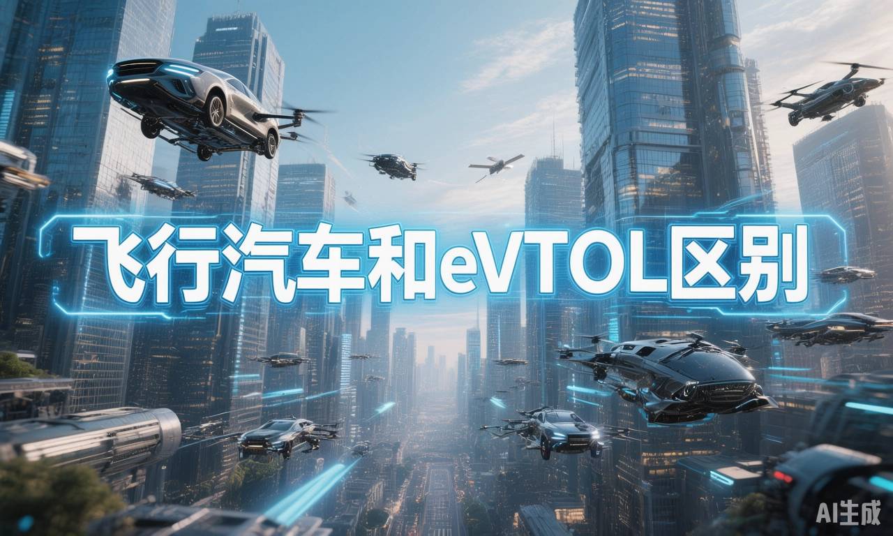 飞行汽车和eVTOL区别(图1)